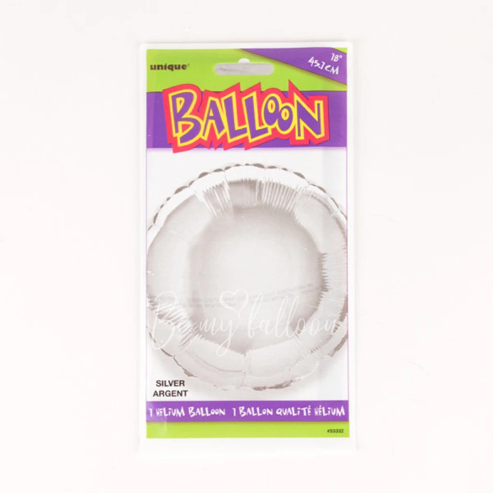 Foiled balloon - Silver