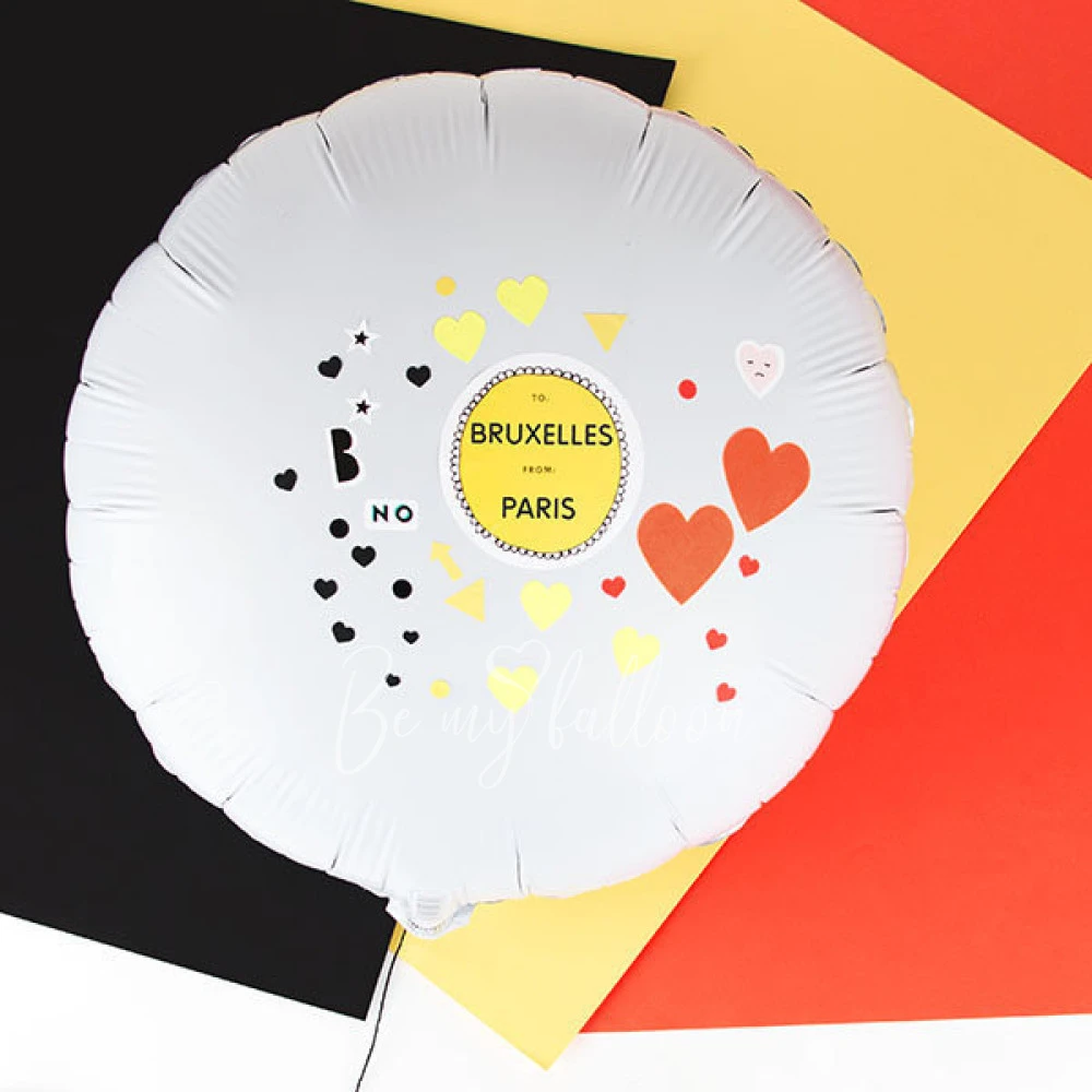 Foil balloon - White