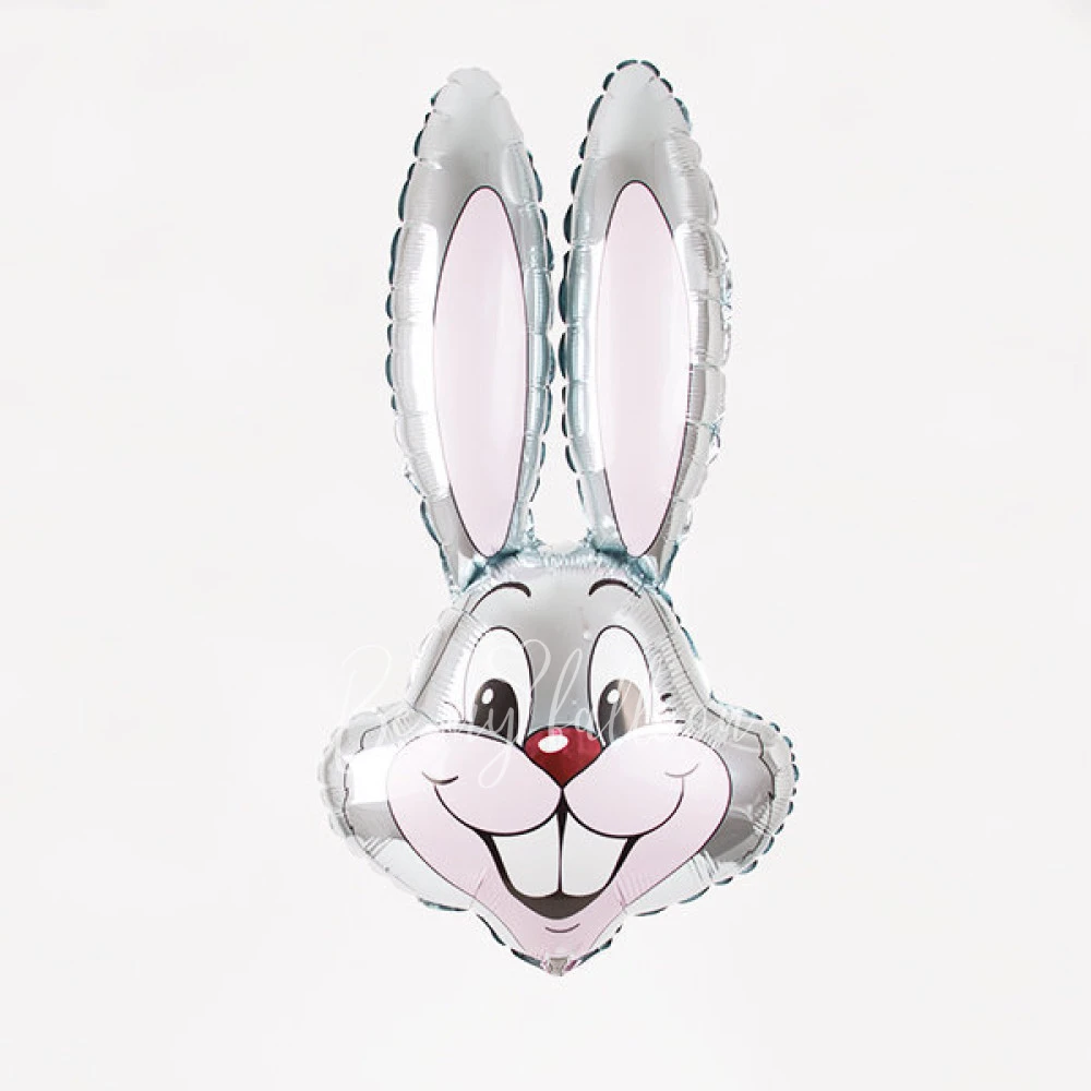 Foil balloon - Grey rabbit