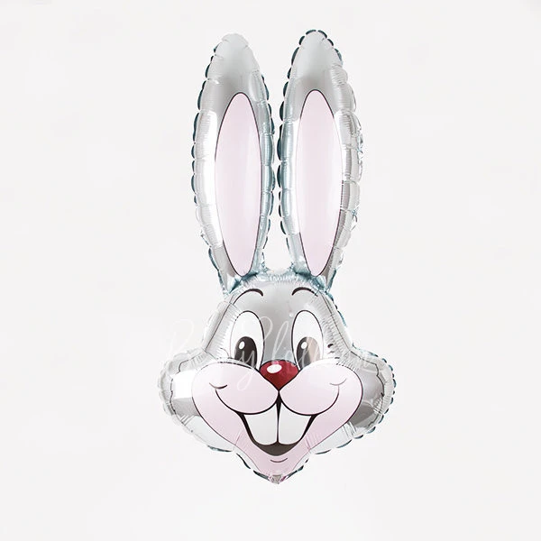Foil balloon - Grey rabbit