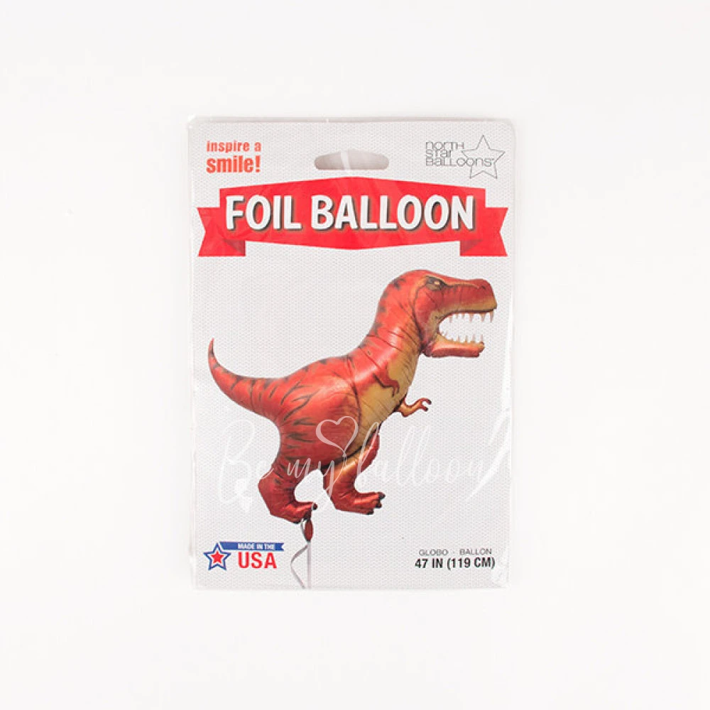 Foil balloon - T-Rex