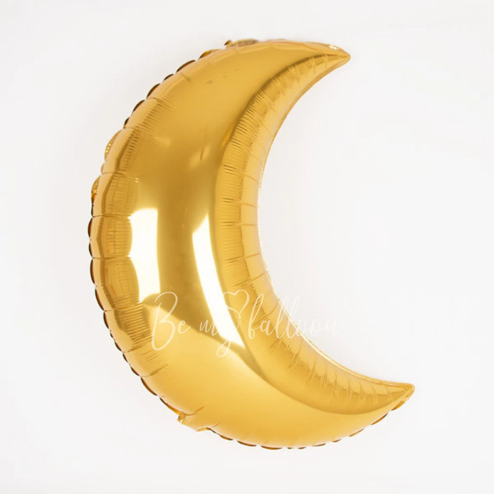 Gold foil balloon - Big moon