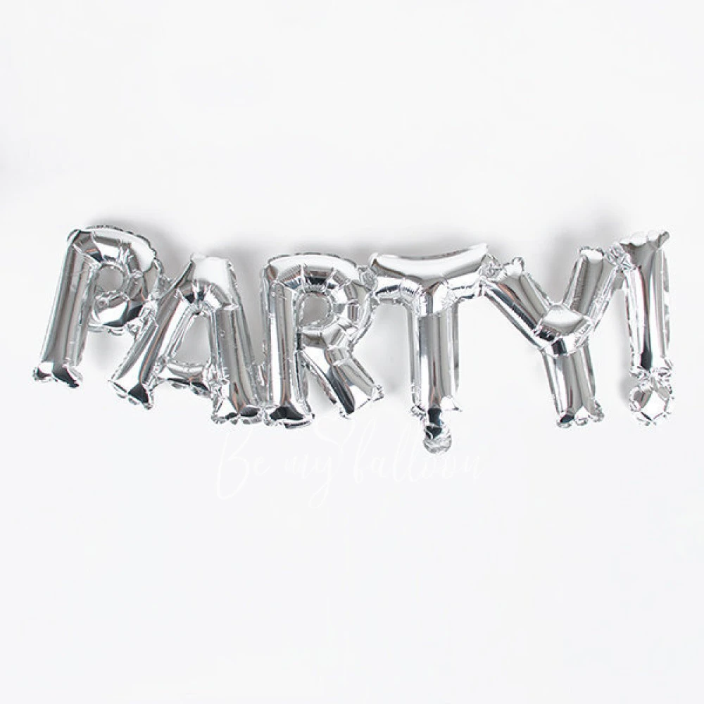 Foil balloons - Party - Silver