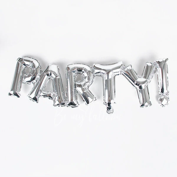 Foil balloons - Party - Silver