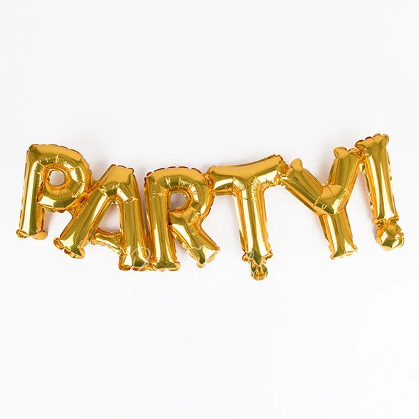 Foil balloons - Party - Gold