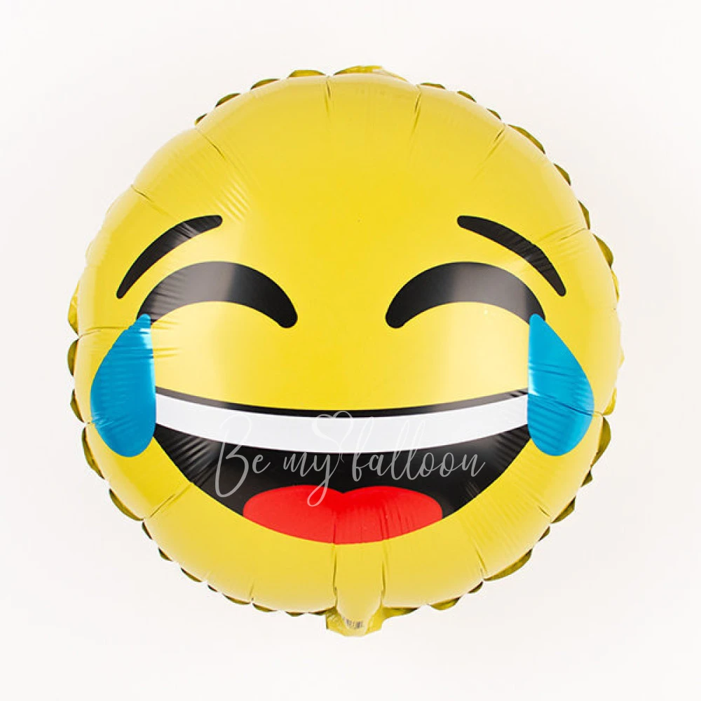 Foil balloon - LOL Emoji