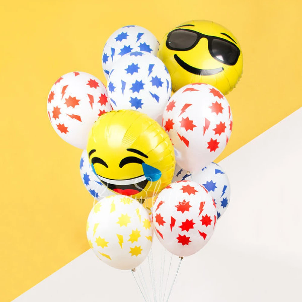 Foil balloon - LOL Emoji