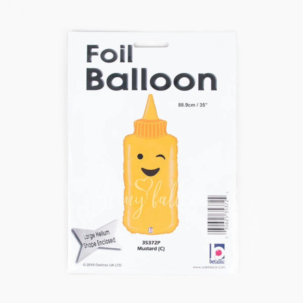 Foil balloon - Mustard