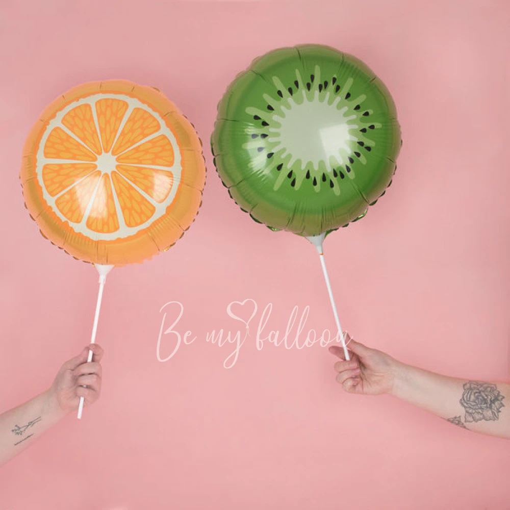 3 foil balloons - Fruit