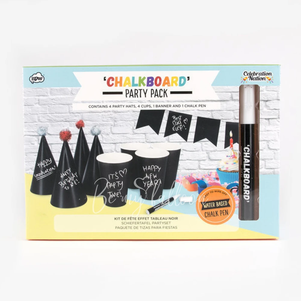 Party kit - Chalkboard