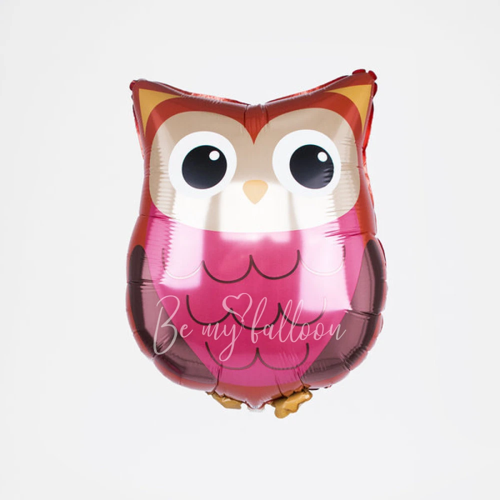 Foil balloon - Woodland owl