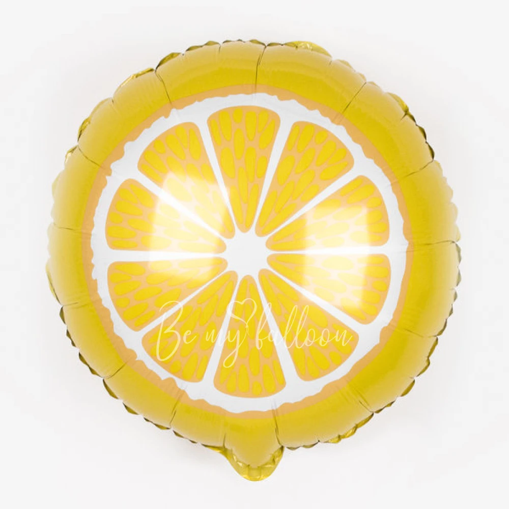 Foil balloon - Lemon slice