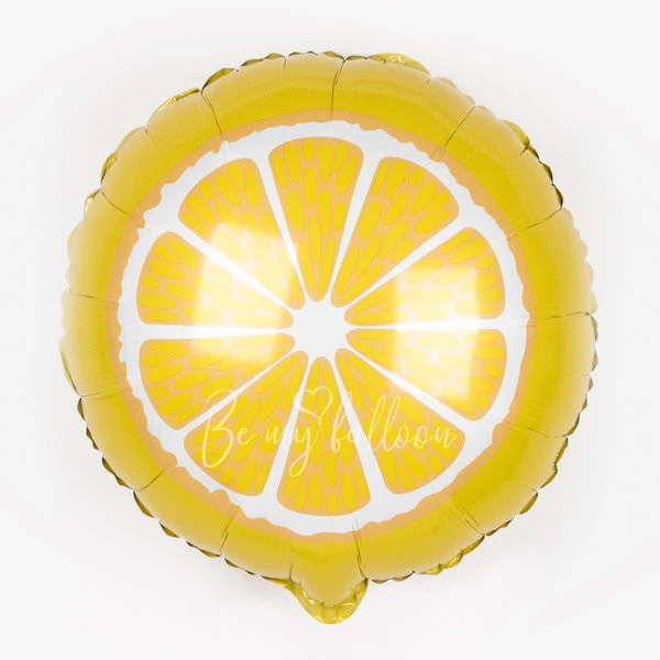 Foil balloon - Lemon slice