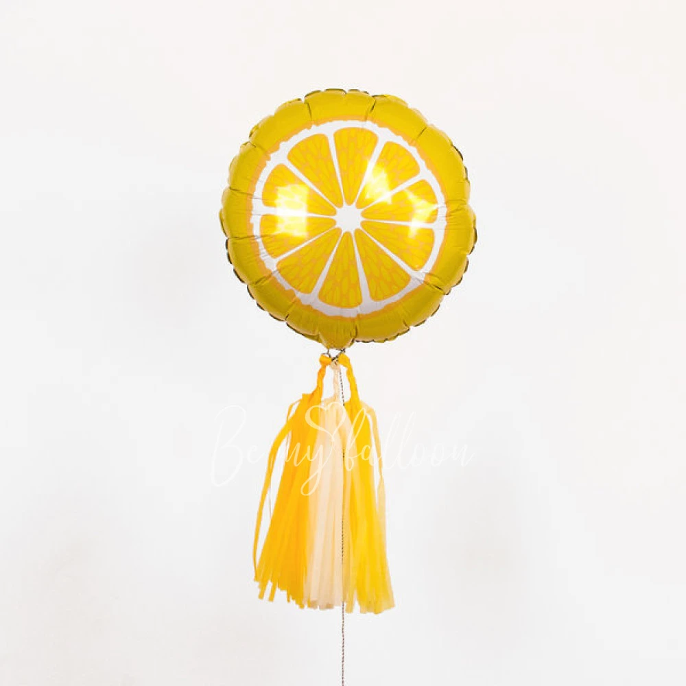 Foil balloon - Lemon slice