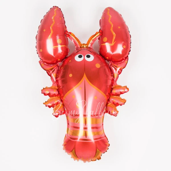 Foil balloon - Kawaii Lobster
