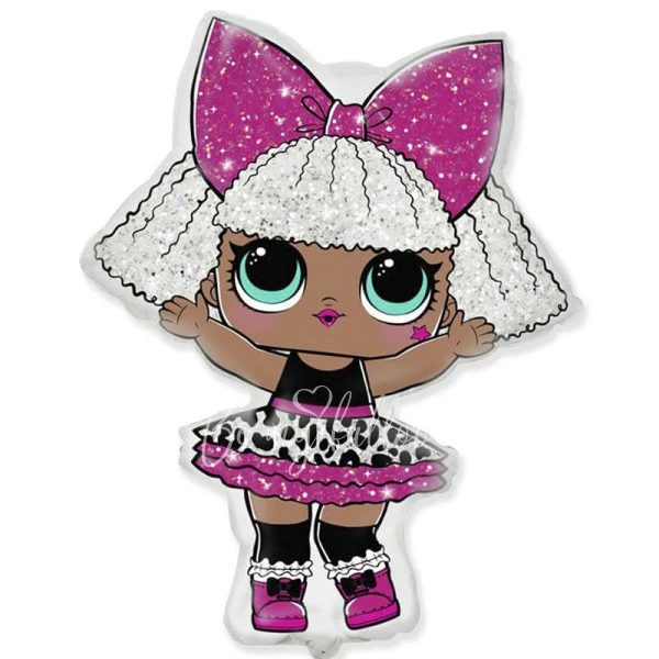 Шар из фольги "LOL Diva" 60 см