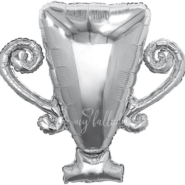 Шар из фольги "Кубок Чемпиона, серебро" 70 см