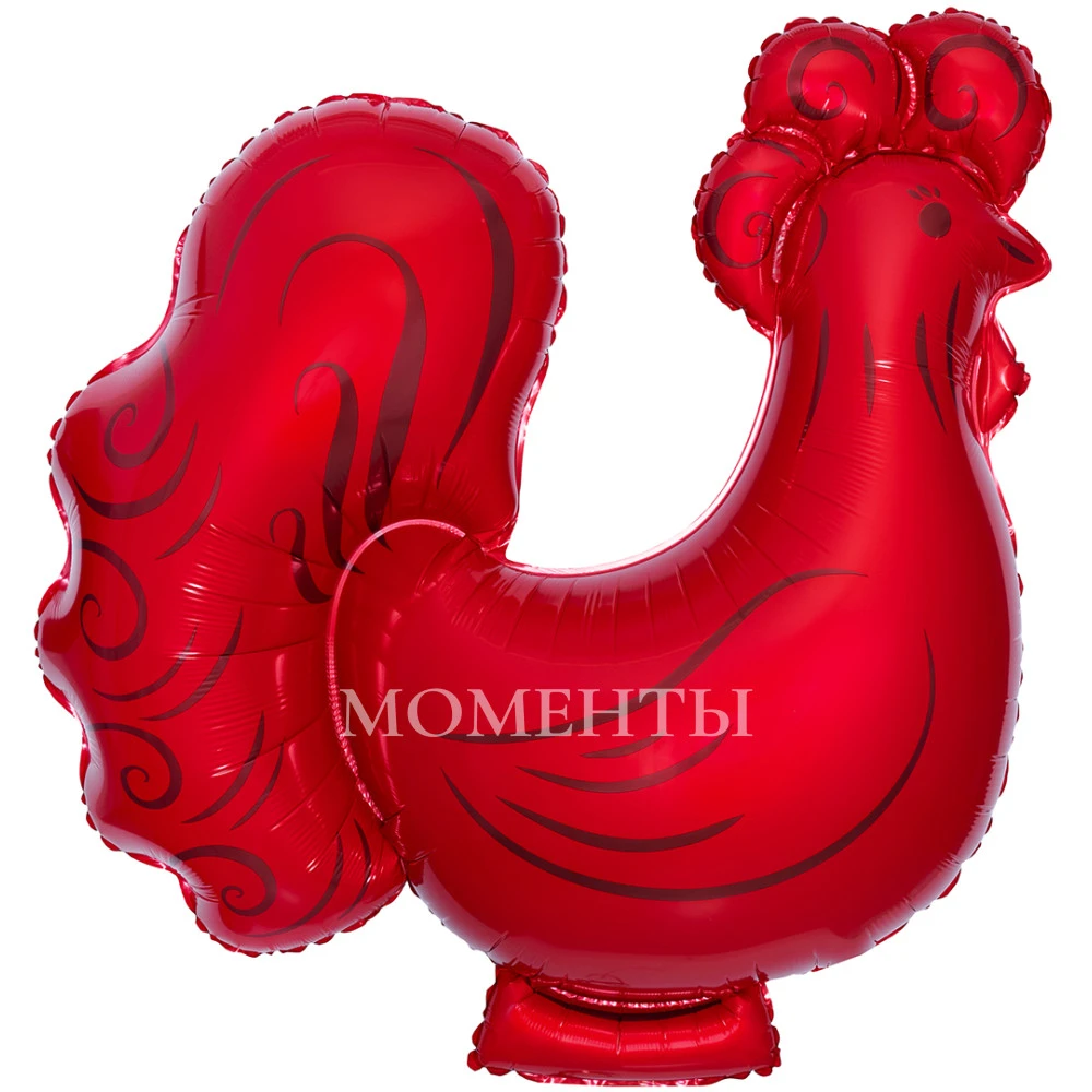 Шар из фольги "Петушок леденец" 95 см