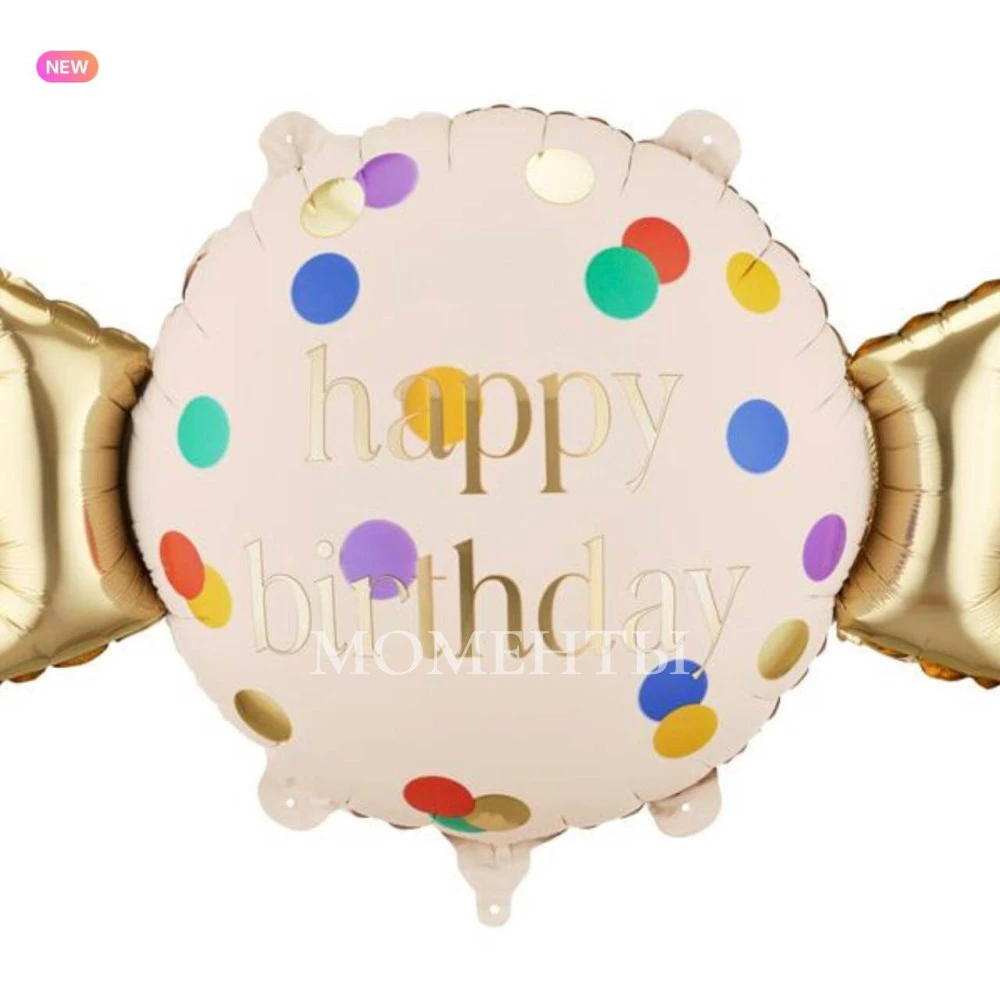 Шар из фольги  "Candy Happy Birthday" 70см