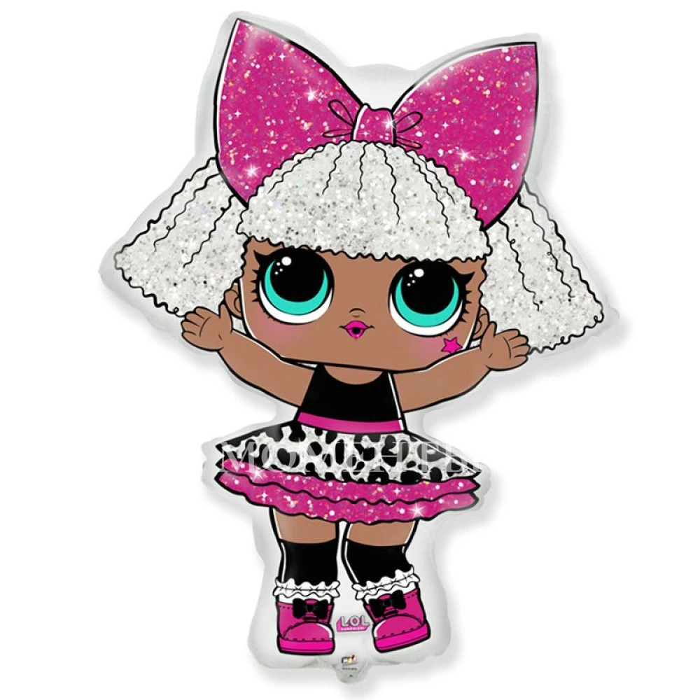 Шар из фольги "LOL Diva" 60 см
