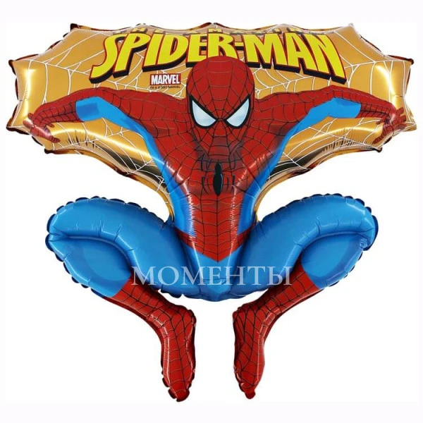 Шар из фольги Супер-герой "Человек Паук, spider man" 80 см