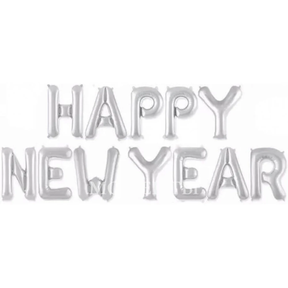 Гирлянда из шаров "HAPPY NEW YEAR" (41 см)