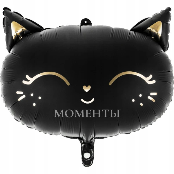 Шар из фольги "Милая черная кошка" 50 см