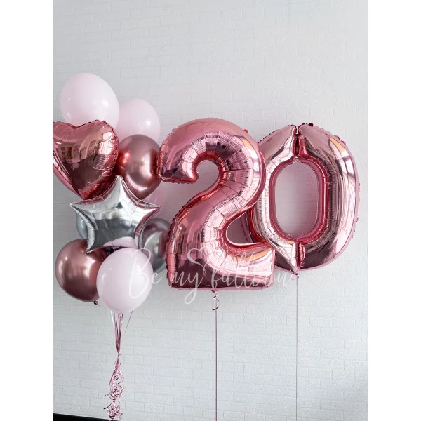 Набор шаров "Мне сегодня 20"