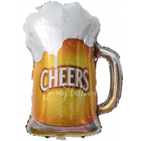 Шар из фольги "Кружка пива, Cheers" 70 см