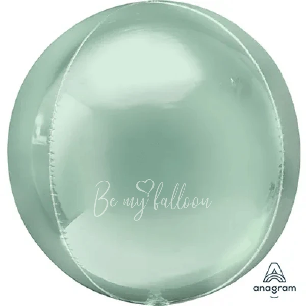 Шар из фольги сфера "Mint Green" 40 см